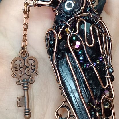 Raven neckace. Nevermore