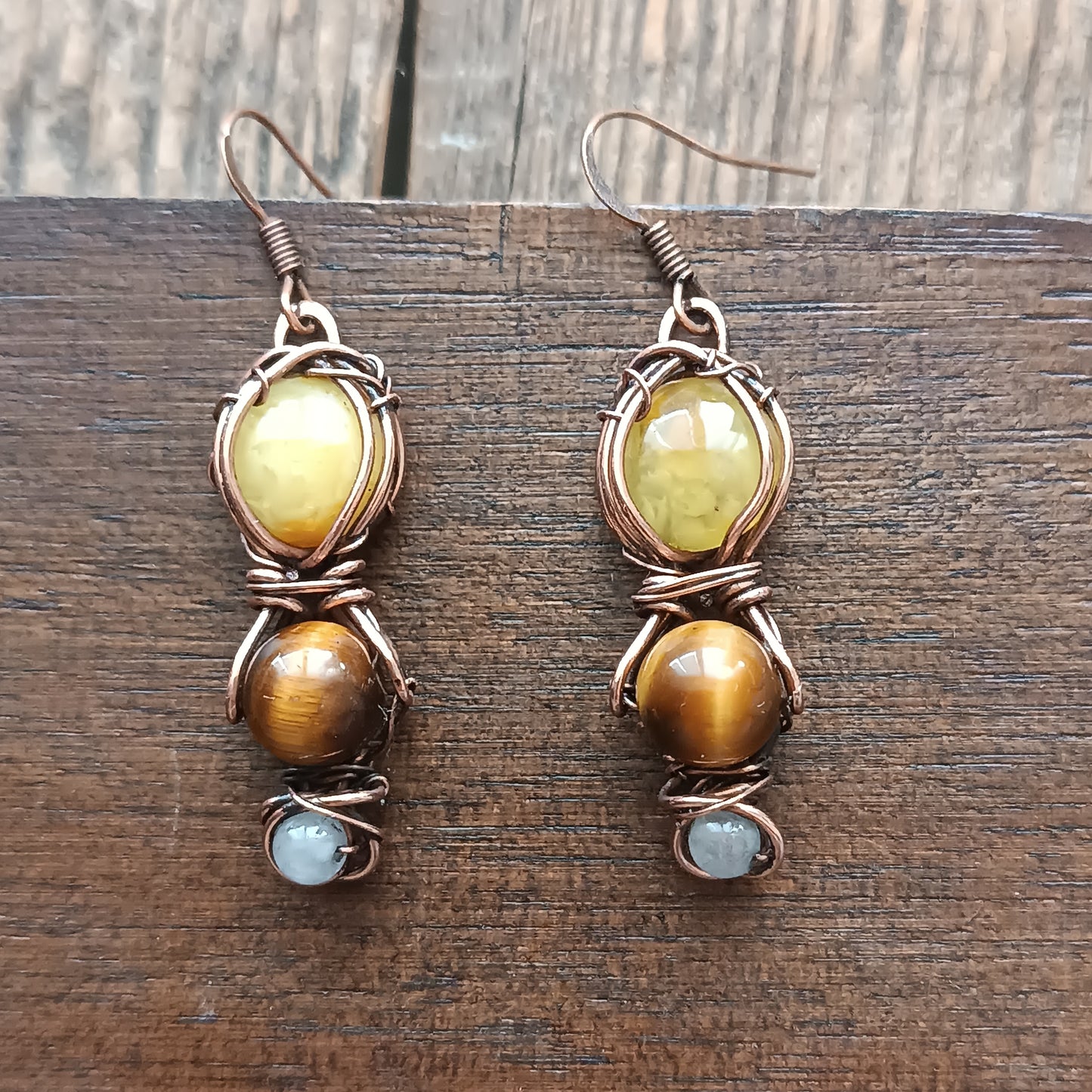 For Nancy. Frenchie earrings