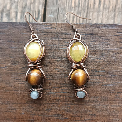 For Nancy. Frenchie earrings