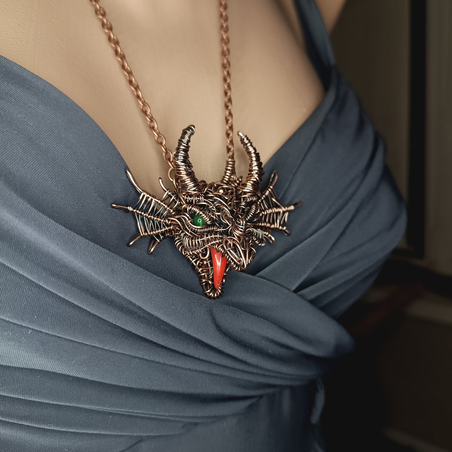 Mighty dragon necklace