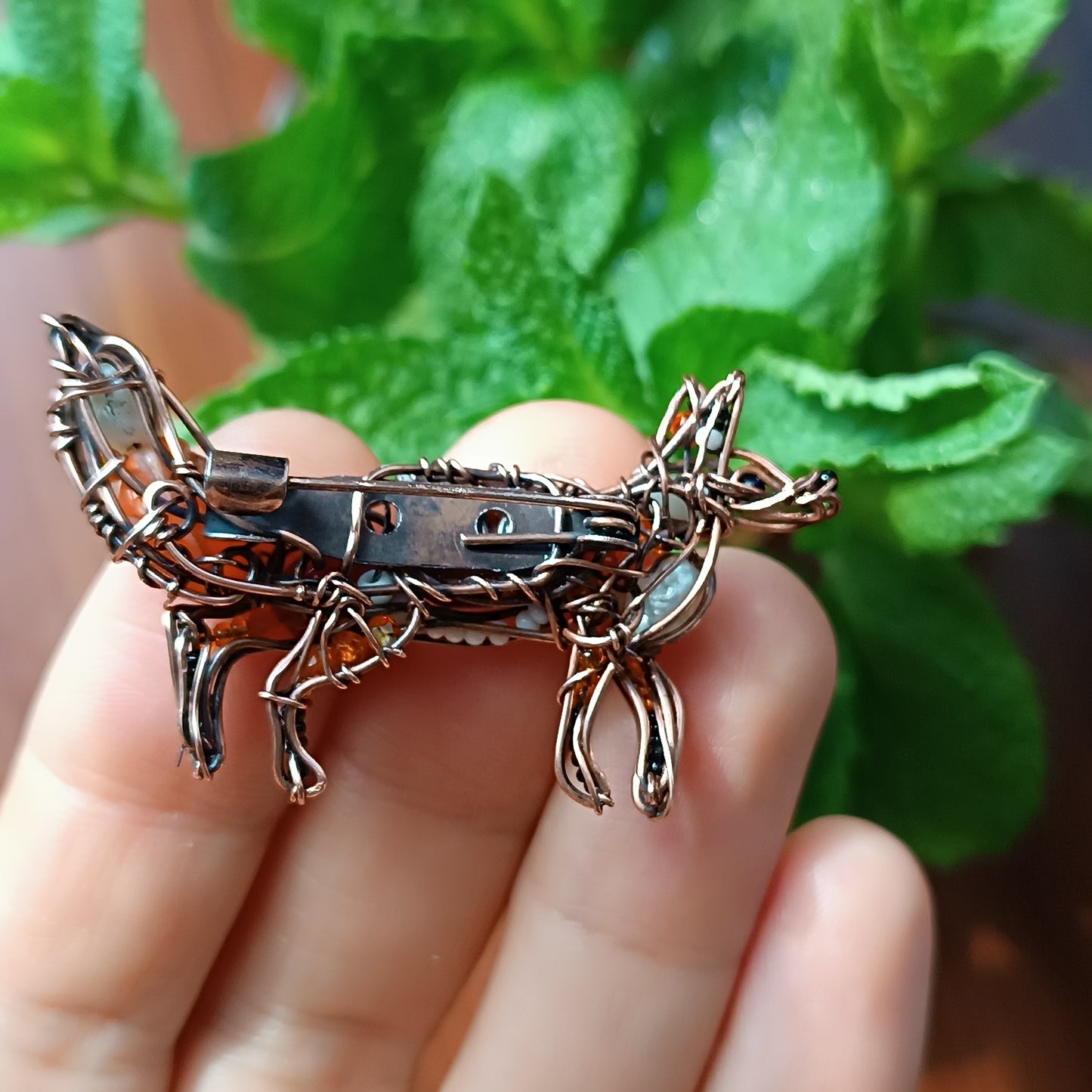 Brooch fox