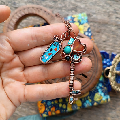 Key to Wonderland pendant