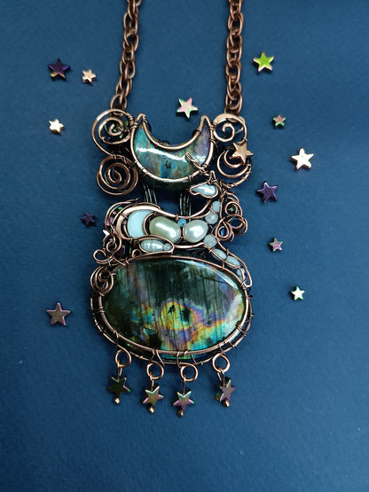 Celestial Unicorn necklace