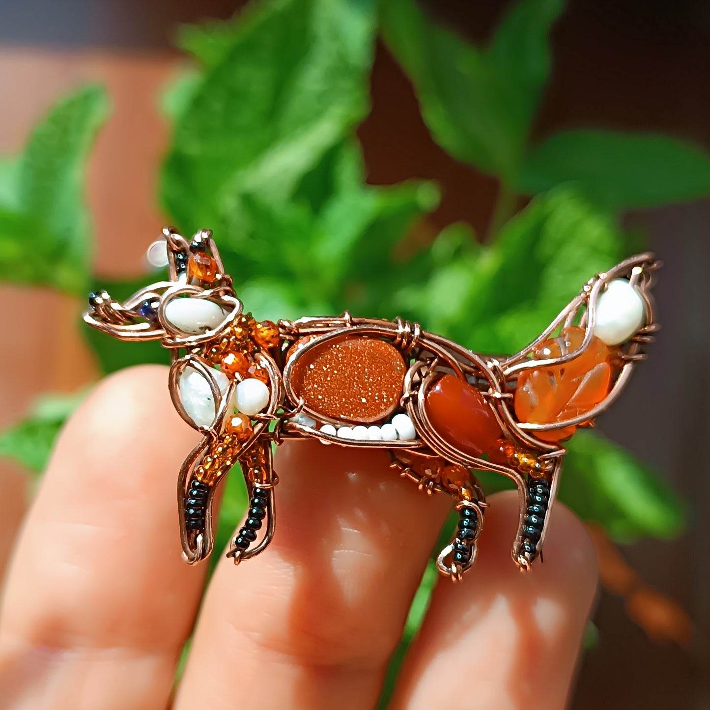 Brooch fox