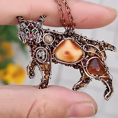 Lynx charm. Gorgeous and absolutely unique!