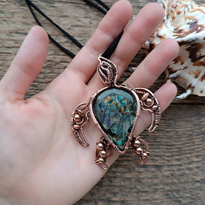 Sea turtle necklace