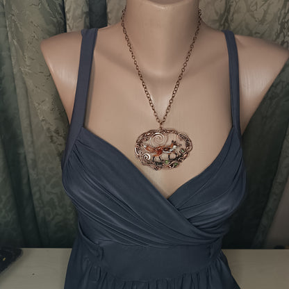 Forest fairytale necklace