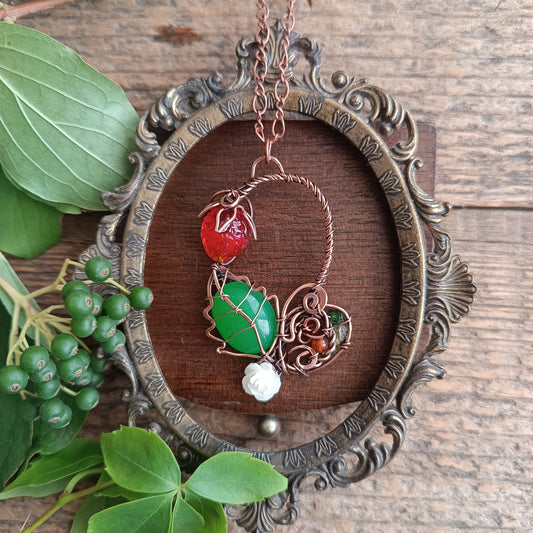 Strawberry necklace