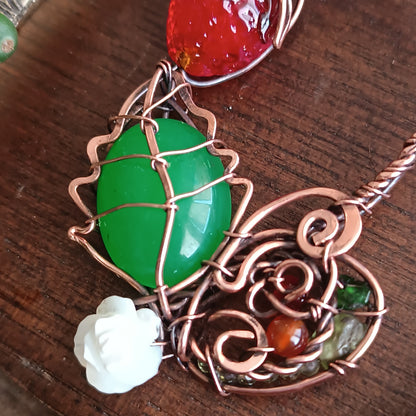 Strawberry necklace