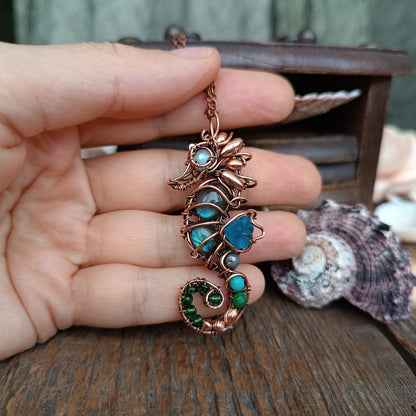 Seahorse pendant