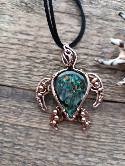 Sea turtle necklace