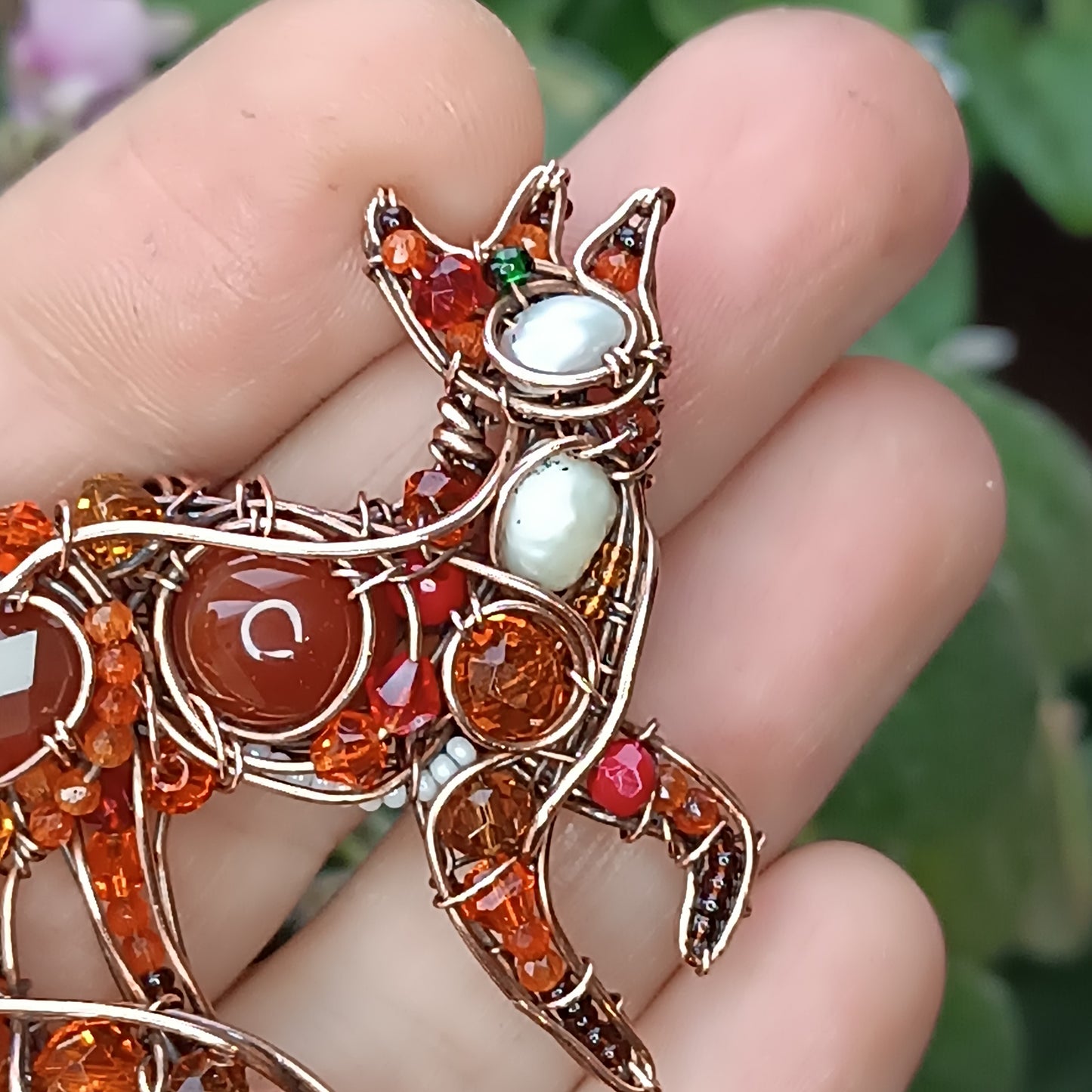 For Sherry. Fox charm.