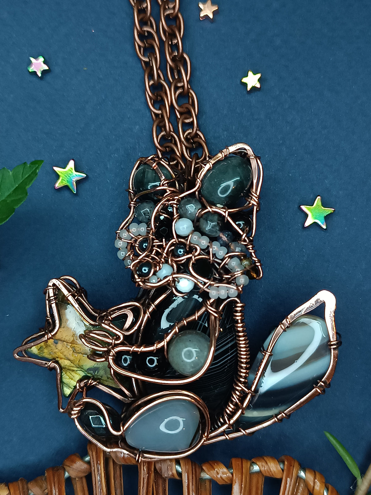 Raccoon and the star.
