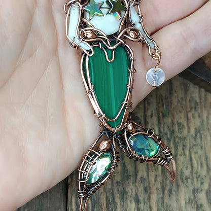 Mermaid necklace 💚