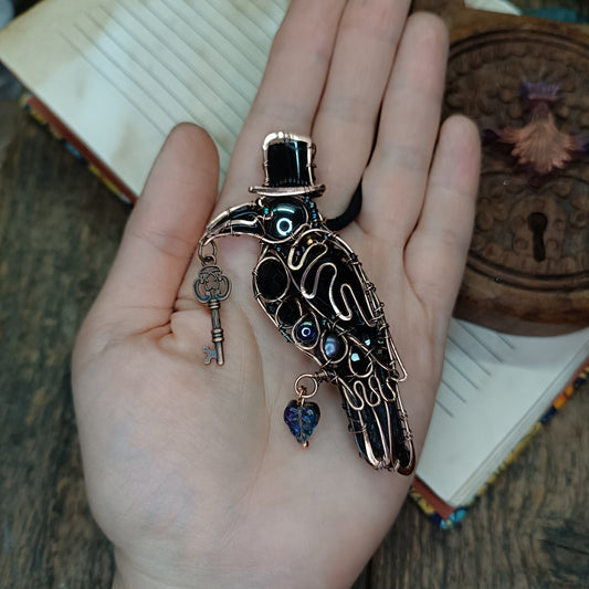 Mr Raven, the Secret Keeper necklace.
