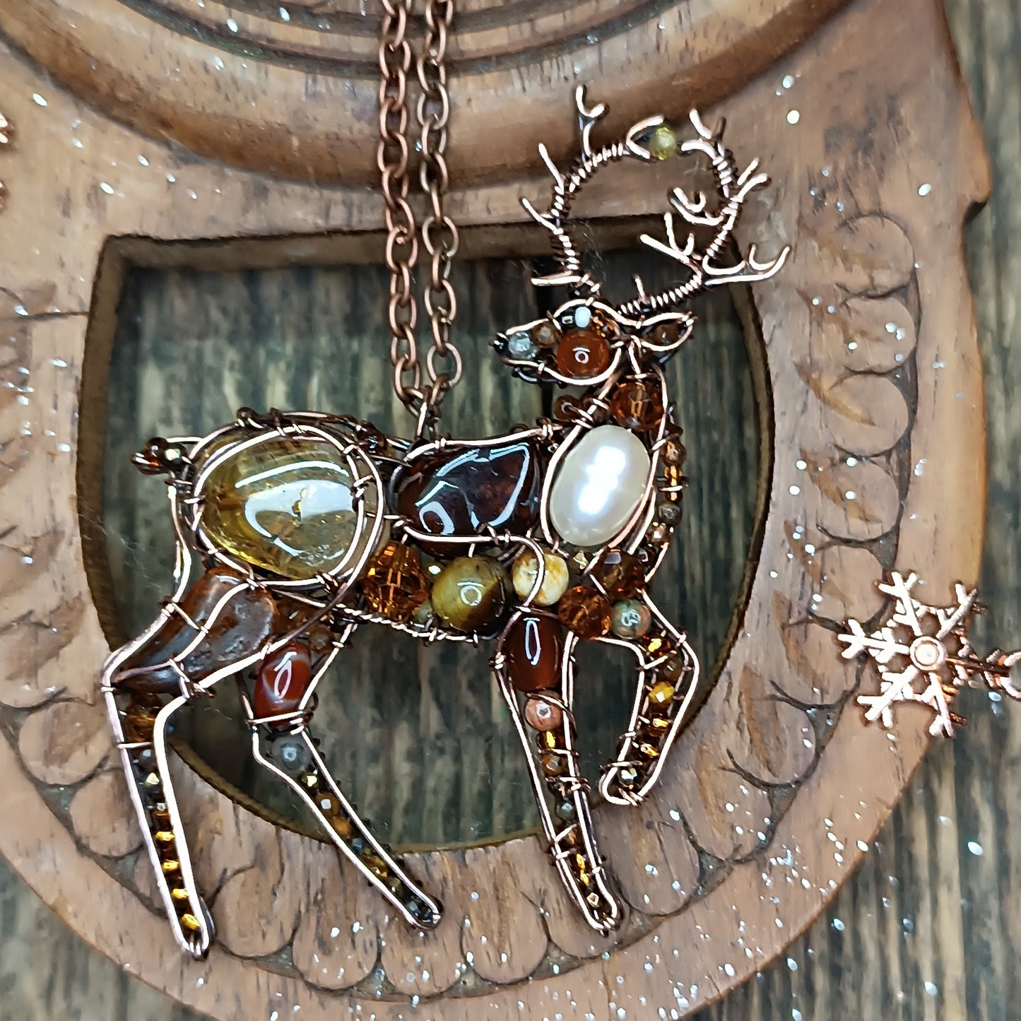 Stag pendant