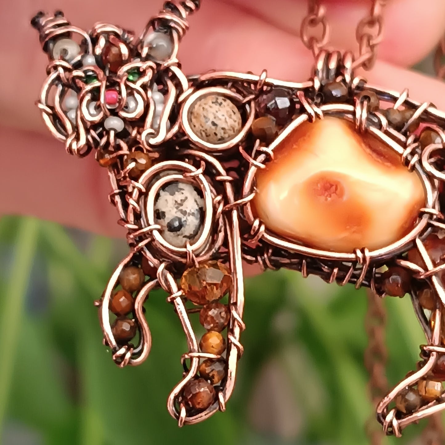 Lynx charm. Gorgeous and absolutely unique!