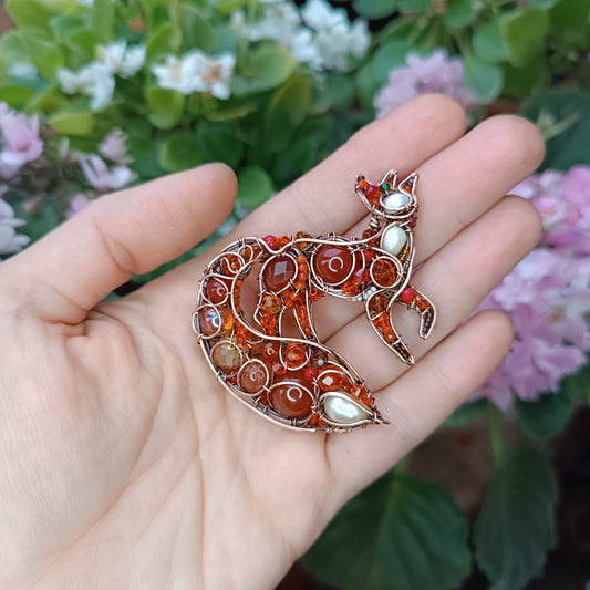 For Sherry. Fox charm.