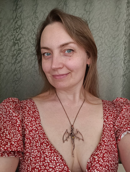 For Diane. Opal dragon