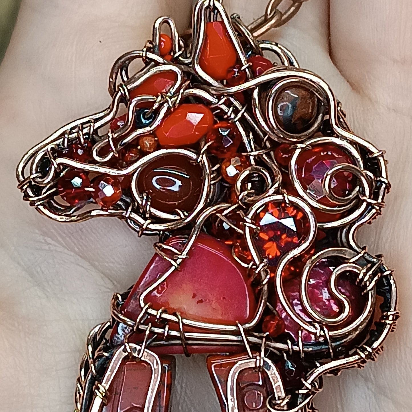 Lucky horse necklace