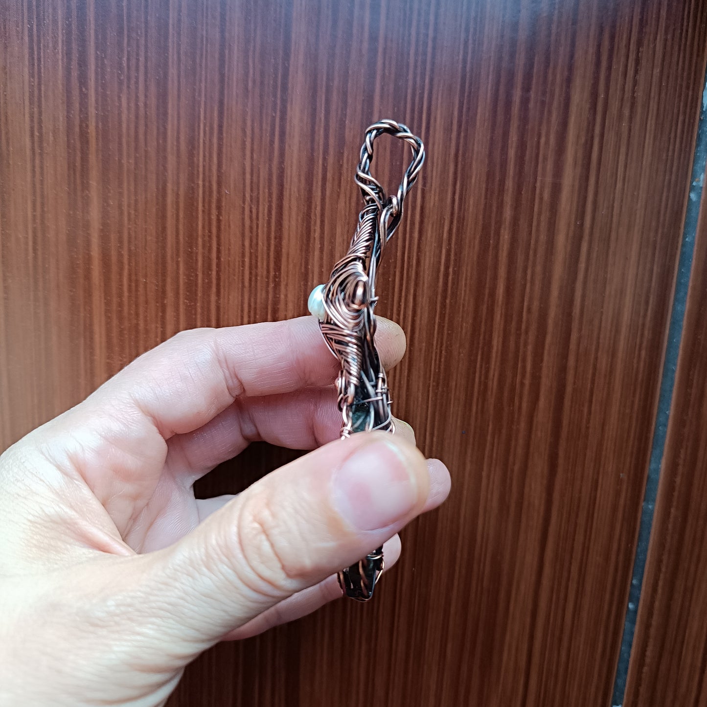 Starfish necklace.