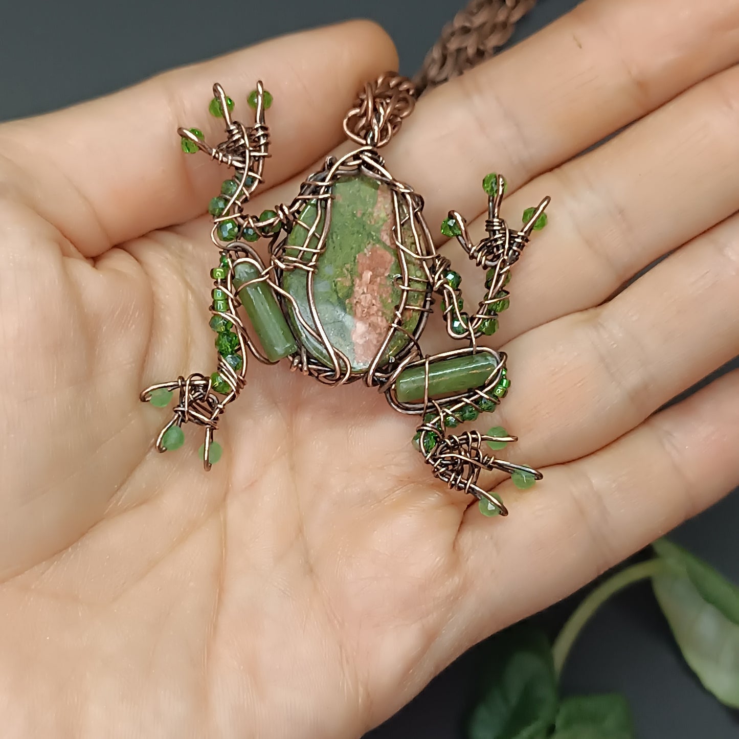 Toad pendant