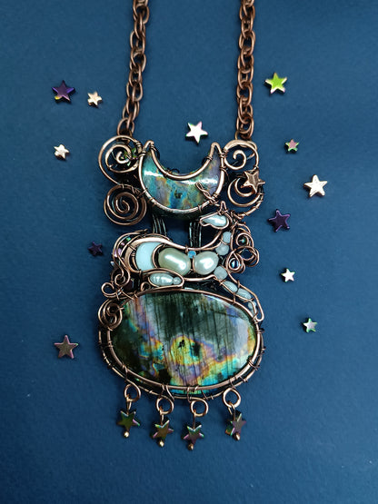 Celestial Unicorn necklace