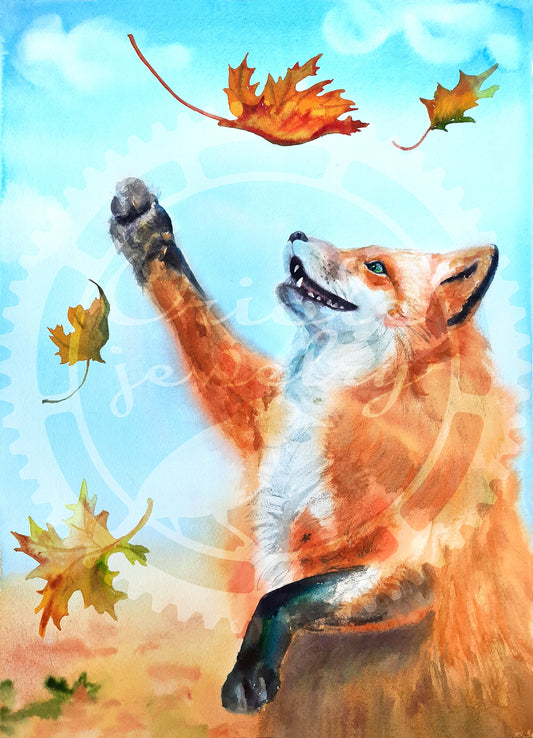 Autumn fox DIGITAL download